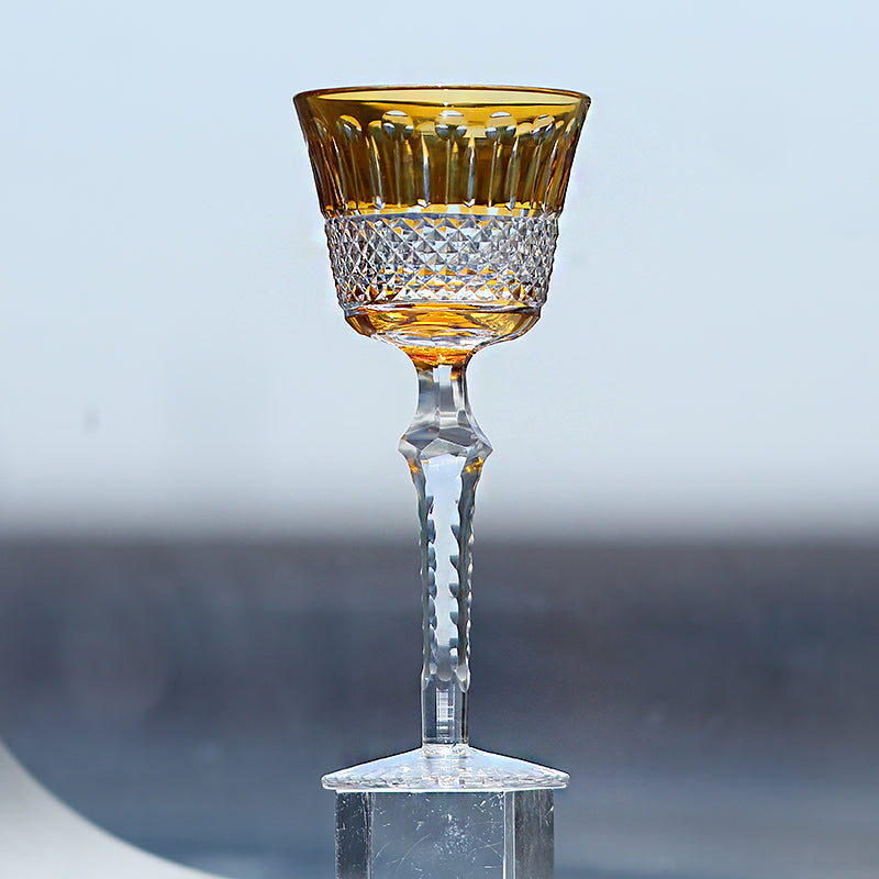 Hand Cut To Clear Multi-Color Crystal Glass Barware Timeless Collection Old Fashioned Glass Cocktail Glass Champagne Glass Water Goblet