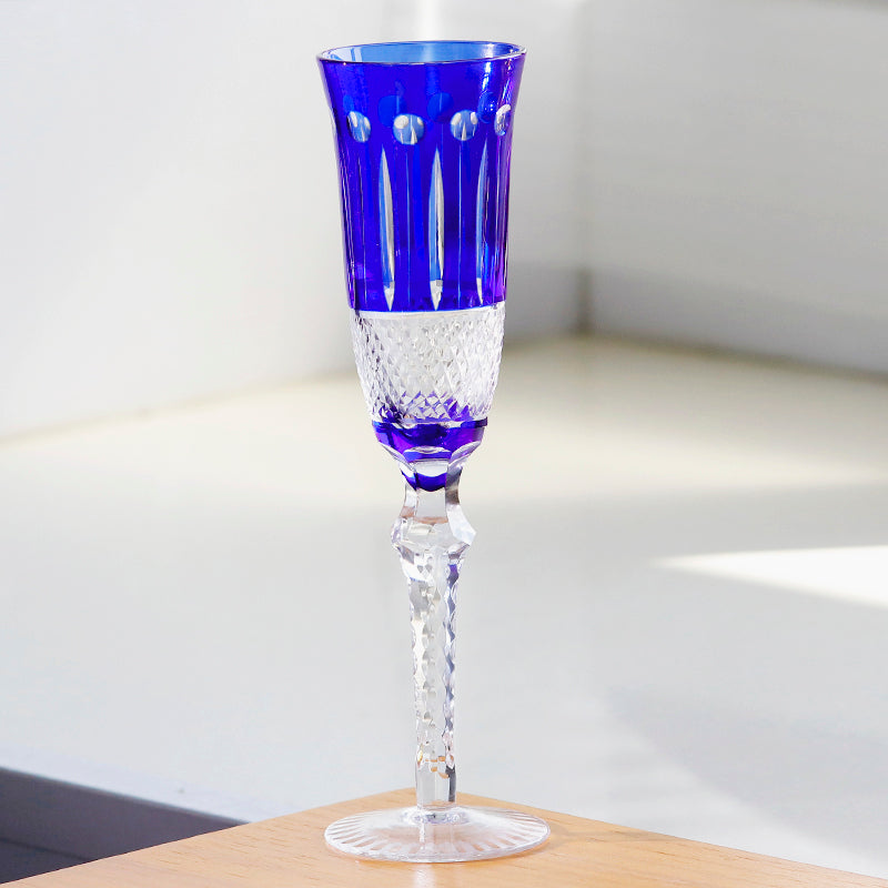 Hand Cut To Clear Multi-Color Crystal Glass Barware Timeless Collection Old Fashioned Glass Cocktail Glass Champagne Glass Water Goblet