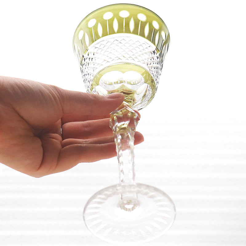 Hand Cut To Clear Multi-Color Crystal Glass Barware Timeless Collection Old Fashioned Glass Cocktail Glass Champagne Glass Water Goblet