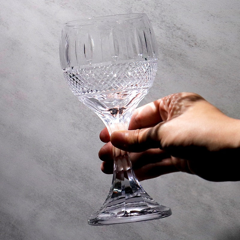Hand Cut To Clear Multi-Color Crystal Glass Barware Timeless Collection Old Fashioned Glass Cocktail Glass Champagne Glass Water Goblet