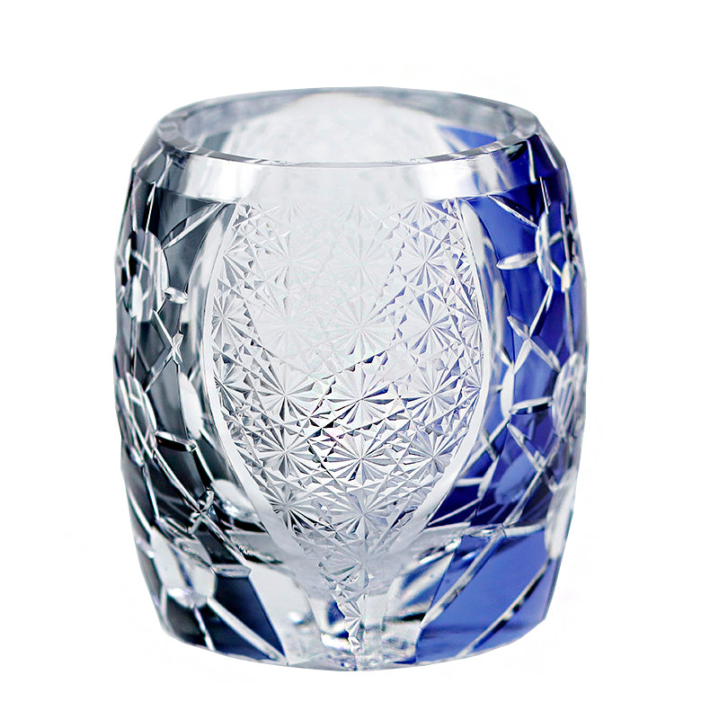 Neptune Crystal Whiskey Glass – Hand-Blown Dual Color
