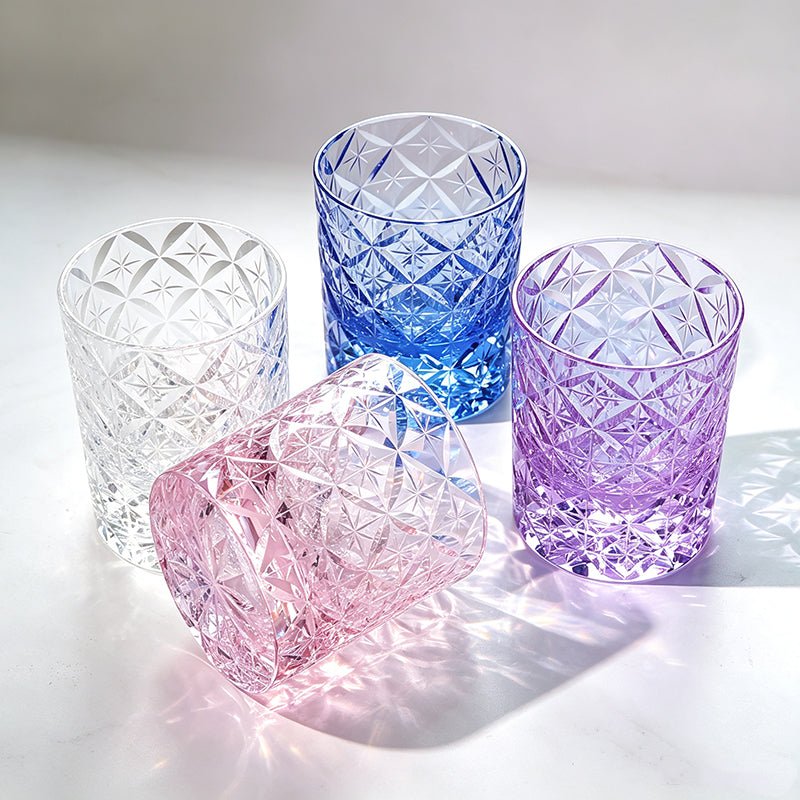 K9 Crystal Tumbler – Hand-Cut Geometric Whiskey Glass 220ml