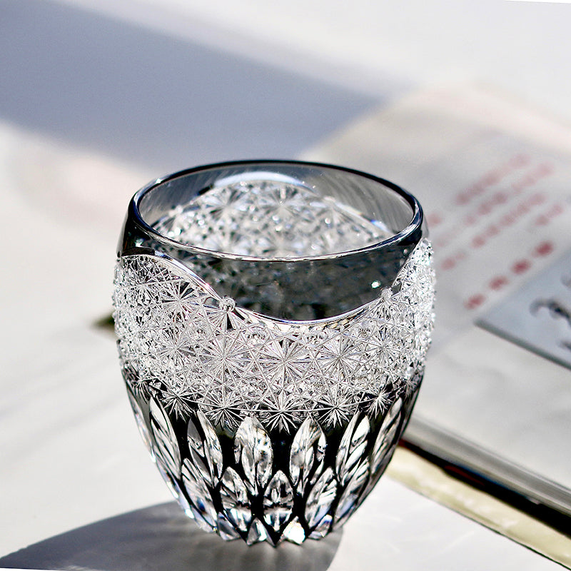 Lead Crystal Whiskey Glass 320ml Collectible