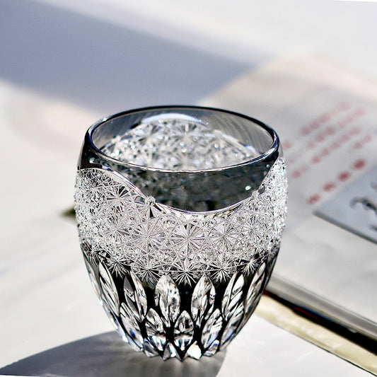 Lead Crystal Whiskey Glass 320ml Collectible