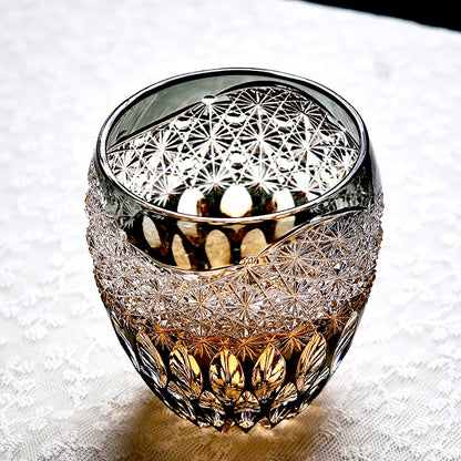 Lead Crystal Whiskey Glass 320ml Collectible
