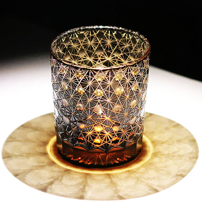 Classic Edo Kiriko Glass Tumbler 9oz