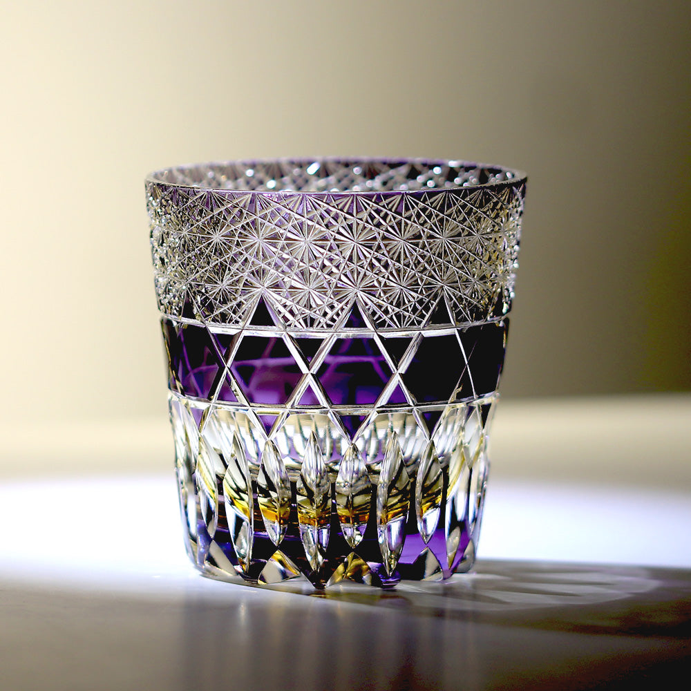 Primary image of Fluorite 24% Lead/Pb Crystal Whiskey Glass 11. - hand-cut crystal glassware
