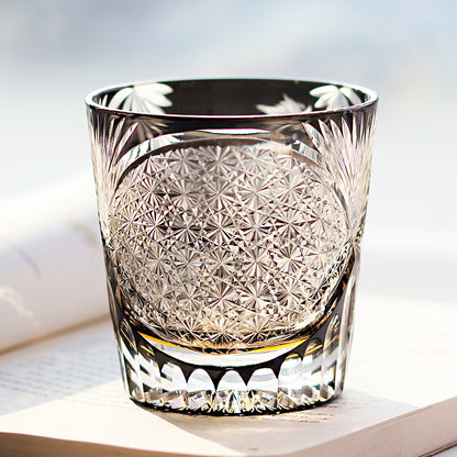 Galloping Horse Whiskey Glass Black 11oz