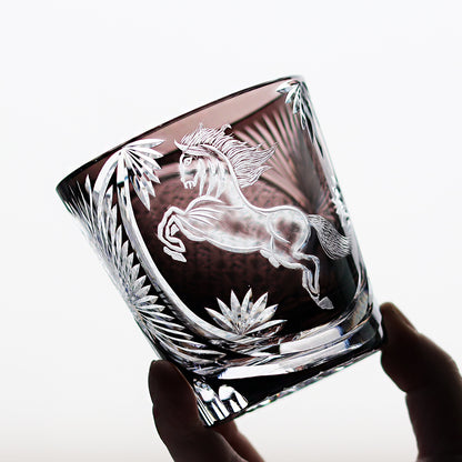 Galloping Horse Whiskey Glass 11oz