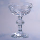 JP-082 125 ml Luxury K9 Crystal Glass Champagne Coupe Hand Cut Beveled Geometry