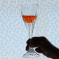 JP-085 175 ml Clear K9 Crystal Glass Champagne Flute With Hand Cut Etched Deep Orgue Bevel Design