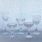 JP-081 200 ml Luxury K9 Crystal Glass Wine Glass Hand Cut Beveled Geometry Goblet