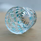 QJ-05  35ml Hand Cut To Clear mult-colored soju shot glass for whiskey, vodka, tequila, chilled sake