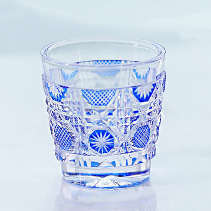 5 Colors Diamond Star Edo Kiriko Shot Glasses
