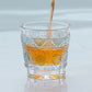 QJ-07 New Sky Blue 35m edo kiriko sake glass 1 oz min shot glasses for whiskey, vodka, tequila