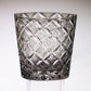 JP-051-4  New 320ml Japanese Style Whiskey Glass Edo Kiriko's Circle Mesh With Gift Box