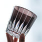 JP-050-6  320ml Hand Cut To Black Whiskey Glasses Edo Kiriko's Asterism Patterns Old Fashioned Tumblers