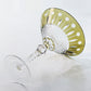 JP-001  New 250 ml Hand Engraved Lotus Design Martini Glasses Barware Chartreuse