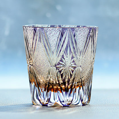 Primary image of Handcrafted Edo Kiriko Whisky Glass Tumbler With Gift Box - hand-cut crystal glassware