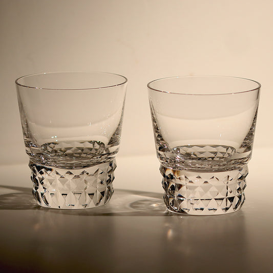 JP-072 250 ml  Edo Kiriko Handcrafted Crystal Whisky Glasses With Gift Box