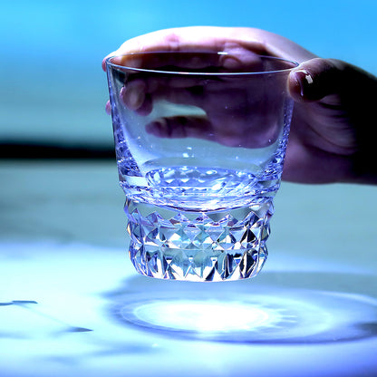 JP-072 250 ml  Edo Kiriko Handcrafted Crystal Whisky Glasses With Gift Box