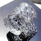 JP-090 Japanese Style K9 Clear Crystal Glass Whiskey Tumbler Edo Kiriko‘s Circle Mesh Pattern With Gift Box