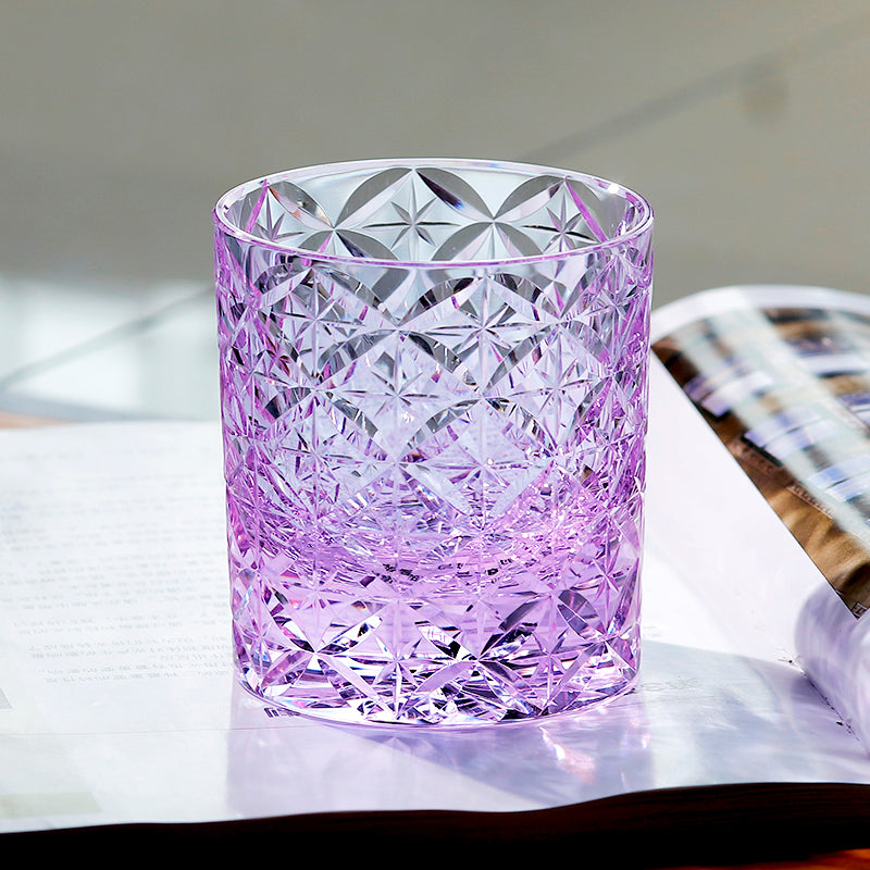 K9 Crystal Tumbler – Hand-Cut Geometric Whiskey Glass 220ml