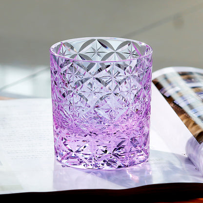 K9 Crystal Tumbler – Hand-Cut Geometric Whiskey Glass 220ml