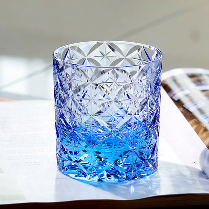 K9 Crystal Tumbler – Hand-Cut Geometric Whiskey Glass 220ml