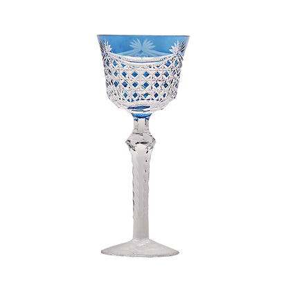 Hand-Cut Crystal White Wine Glass
