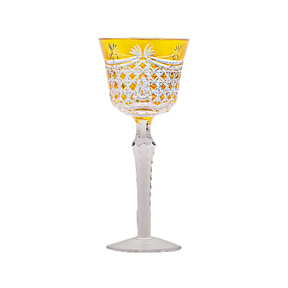 Hand-Cut Crystal White Wine Glass