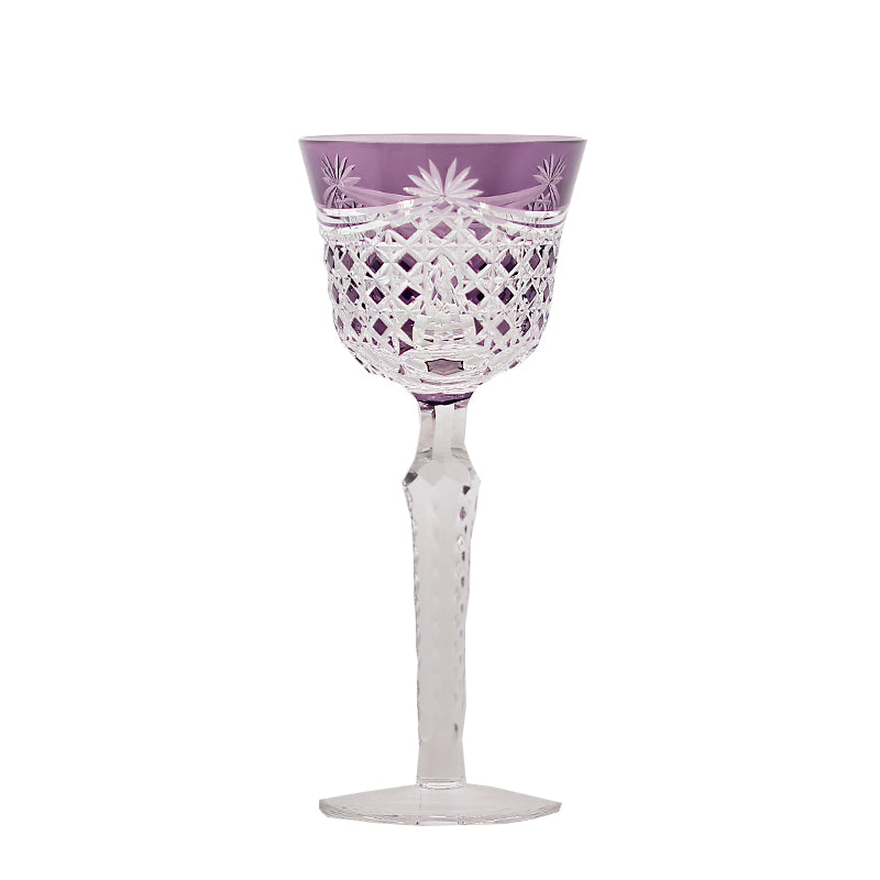 Hand-Cut Crystal White Wine Glass