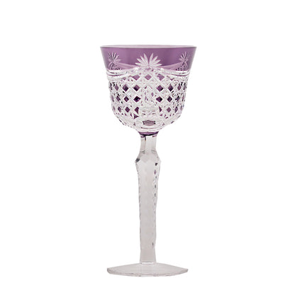 Hand-Cut Crystal White Wine Glass