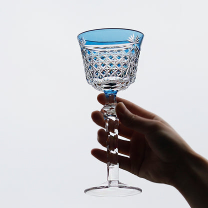 Hand-Cut Crystal White Wine Glass