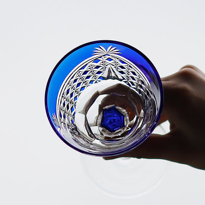 Hand-Cut Crystal White Wine Glass