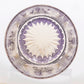 JP-143 320ml Hand Made Purple Amber Old Fashioned Glass Tumbler Etched Carved Four Great Beauties Of Ancient China Pattern
