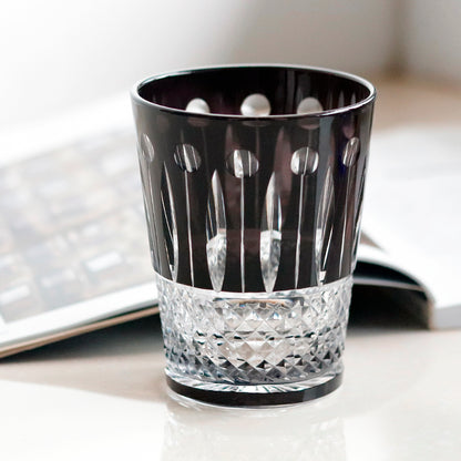 Hand Cut To Clear Multi-Color Crystal Glass Barware Timeless Collection Old Fashioned Glass Cocktail Glass Champagne Glass Water Goblet