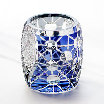 Neptune Crystal Whiskey Glass – Hand-Blown Dual Color