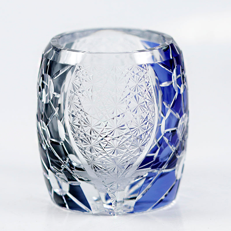 Neptune Crystal Whiskey Glass – Hand-Blown Dual Color