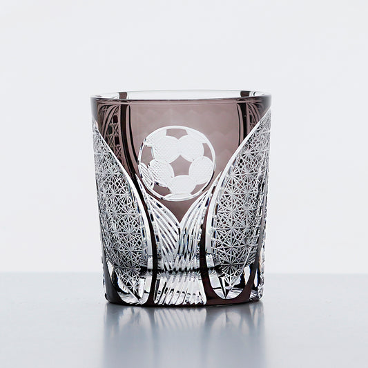 Football Themed Whiskey Glass Tumbler 250ml
