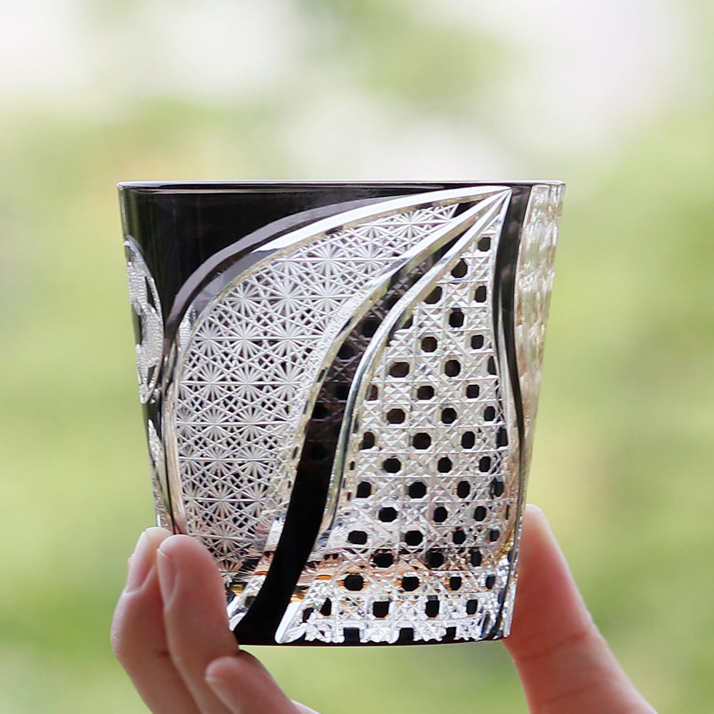 Football Crystal Whiskey Glass | Premium Sports Whiskey Tumbler 320ml