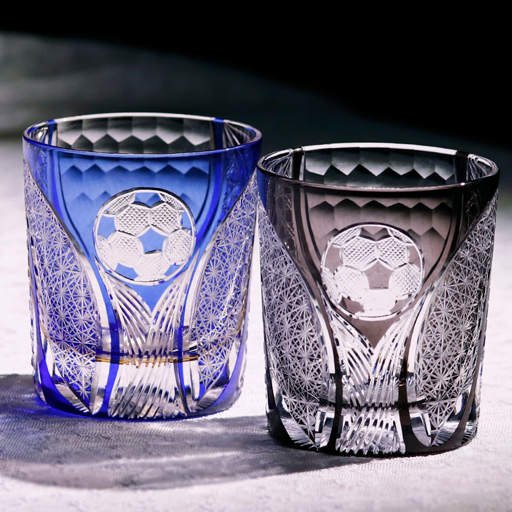 Football Themed Whiskey Glass Tumbler 250ml