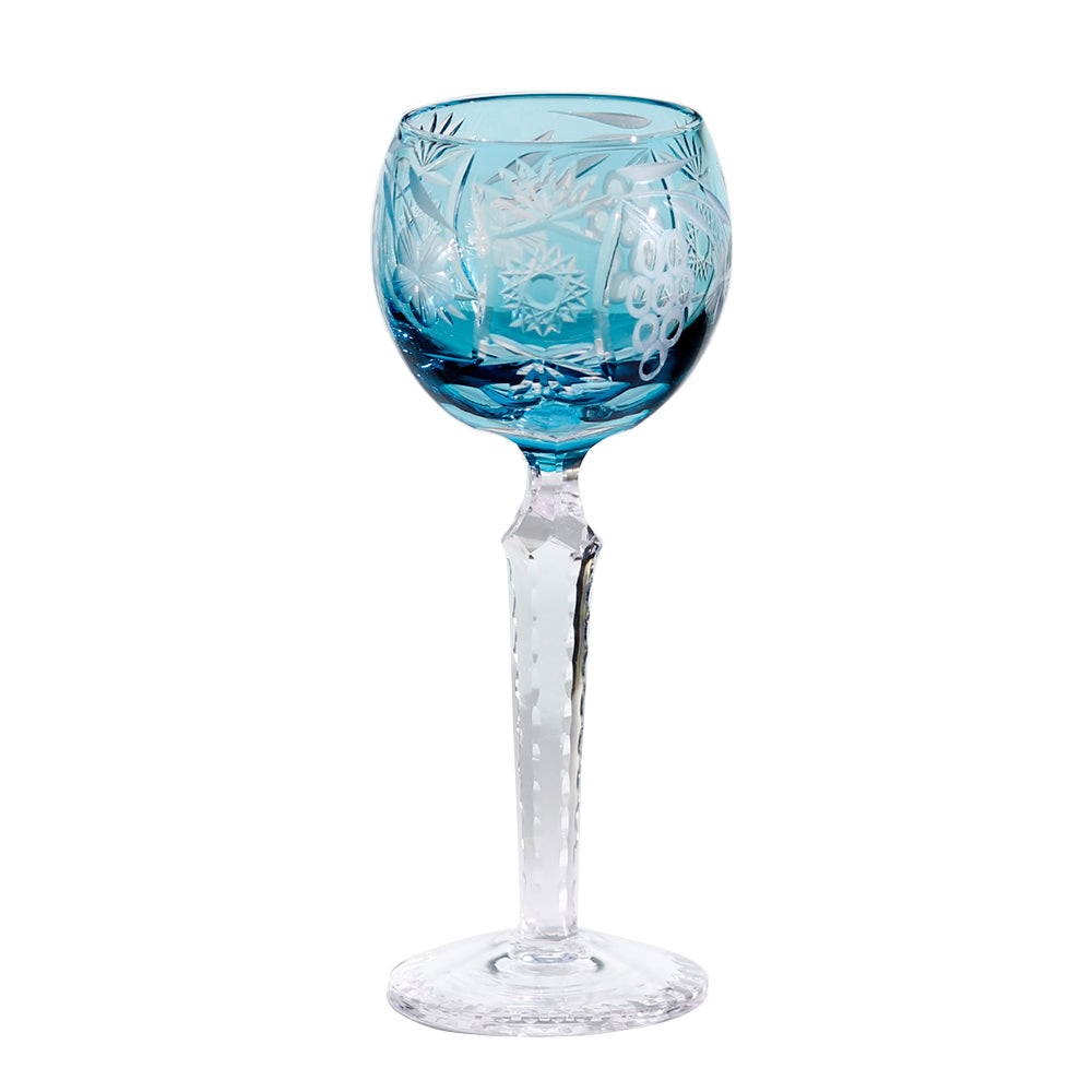 Bohemian Style Crystal Handmade Wine Glass