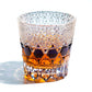JP-107 32 cl Handmade Japanese Style Edo Kiriko Handcrafted Purple Fluorite Whisky Glass With Gift Box