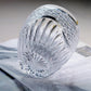 JP-087  9oz Hand Cut Clear K9 Crystal Glass Whiskey Tumbler Kaleidoscope Rock Glasses Edo Kiriko Chrysanthemum