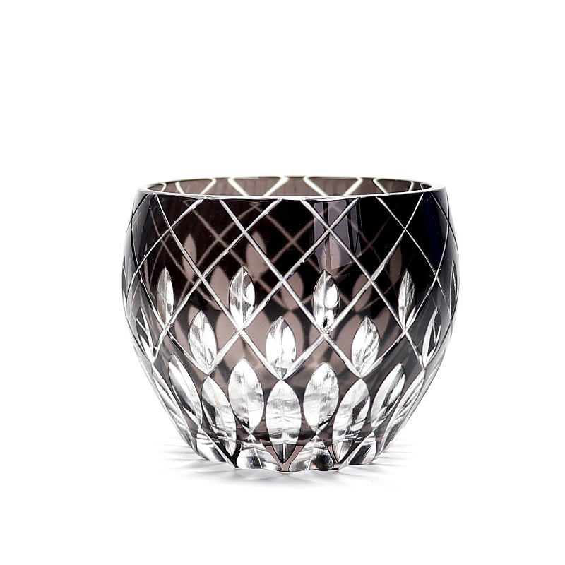 Handcrafts Edo Kiriko Multi-Colored Sake Glass Shot Glass