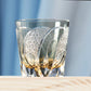 JP-114 32 cl Handcrafts Japanese Style Edo Kiriko's Moonbow Whisky Glass Tumbler Grey Multilayer Colored With Gift Box