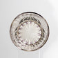 JP-132-1 Large 11 oz Janpanese Style Purple Old Fashioned Glass Whiskey Tumbler Edo Kiriko's Butterfly Chrysanthemum Mesh