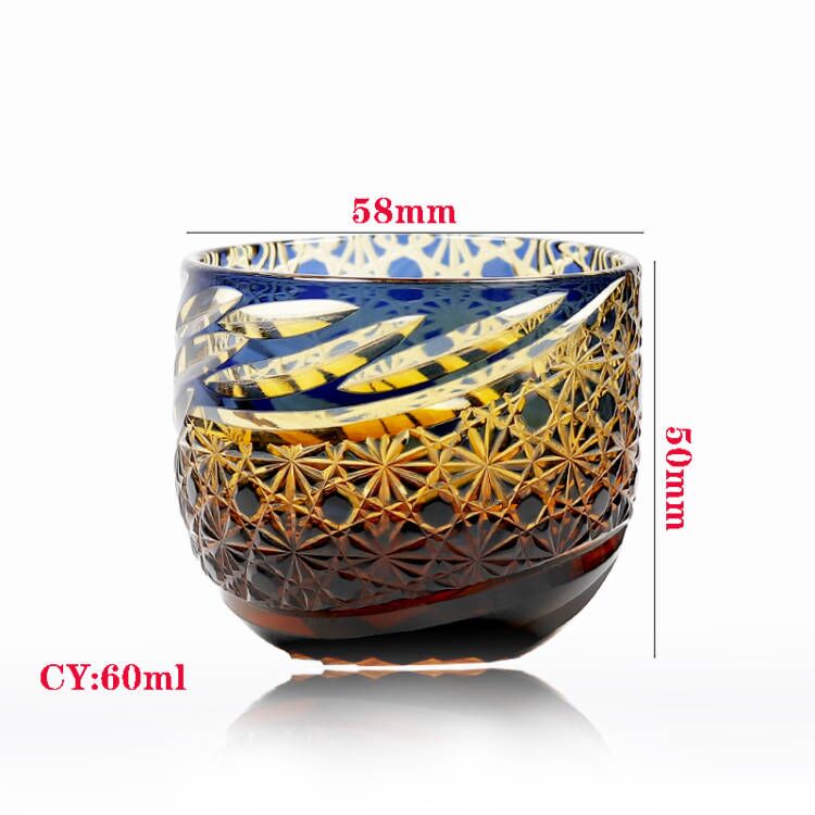 JP-031 60 ML Premium Japanese Style Amber Colored Cold Sake