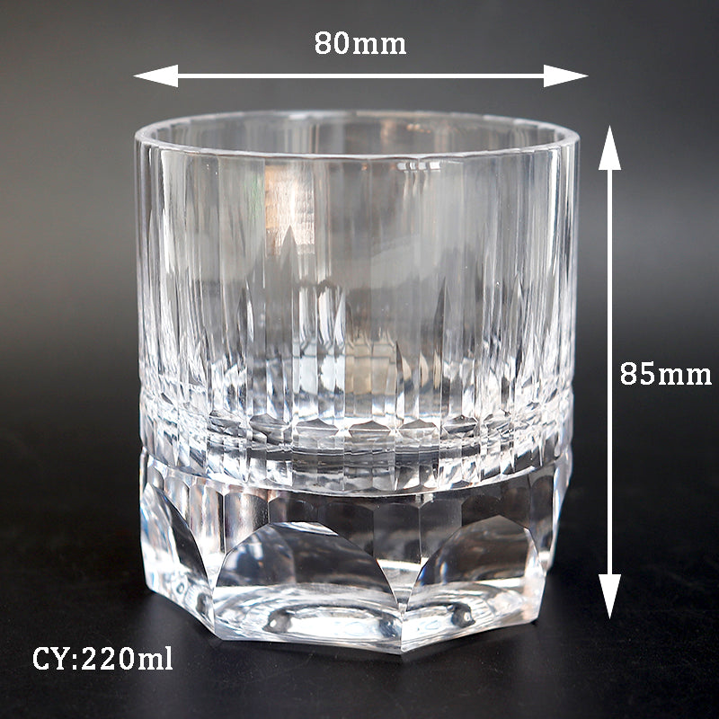 Buy Wholesale China Clear Handblown Pattern Fancy Customized Water Glass  Cup Tumbler & Whisky Glass at USD 1.35